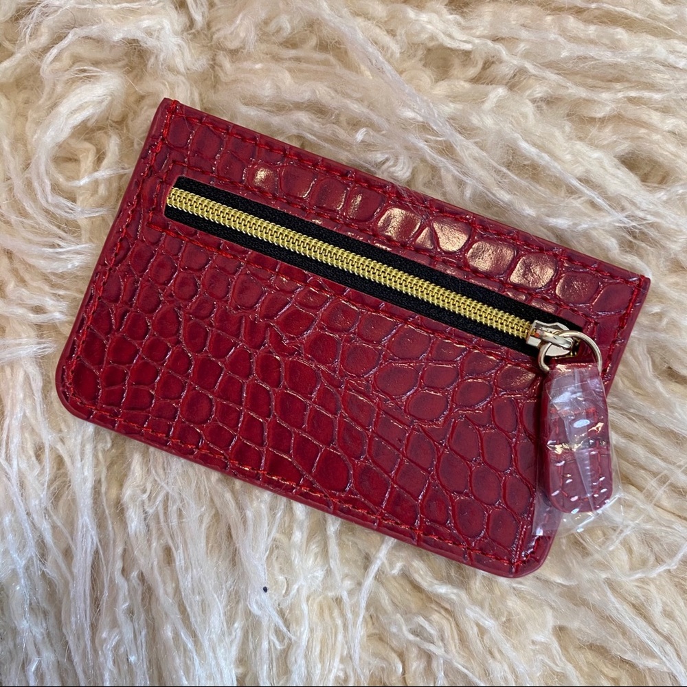 B-Low The Belt | Red Crocodile Card Wallet - Picture 4 of 8